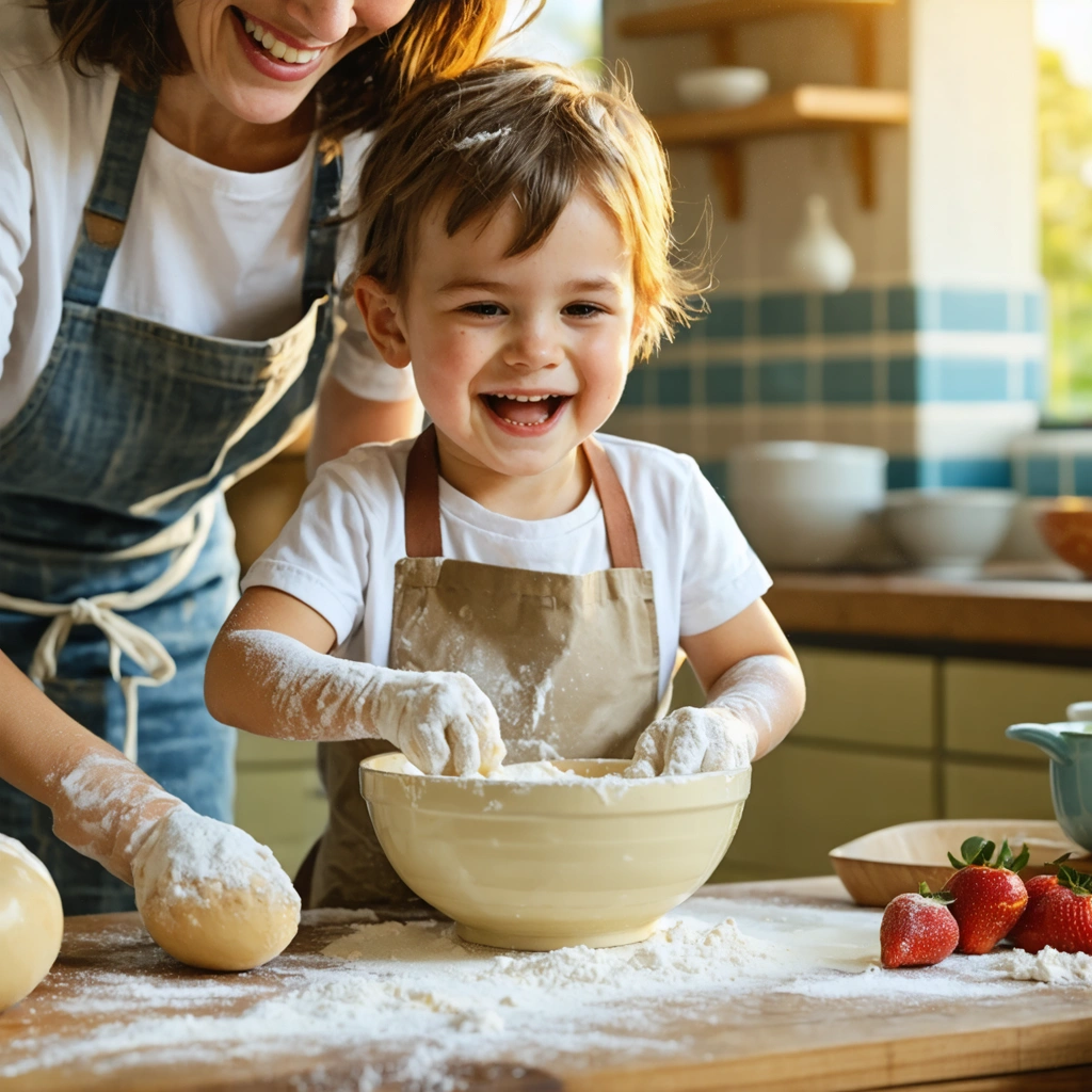Cocinar con niños: recetas sencillas y el valor de hacerlo juntos